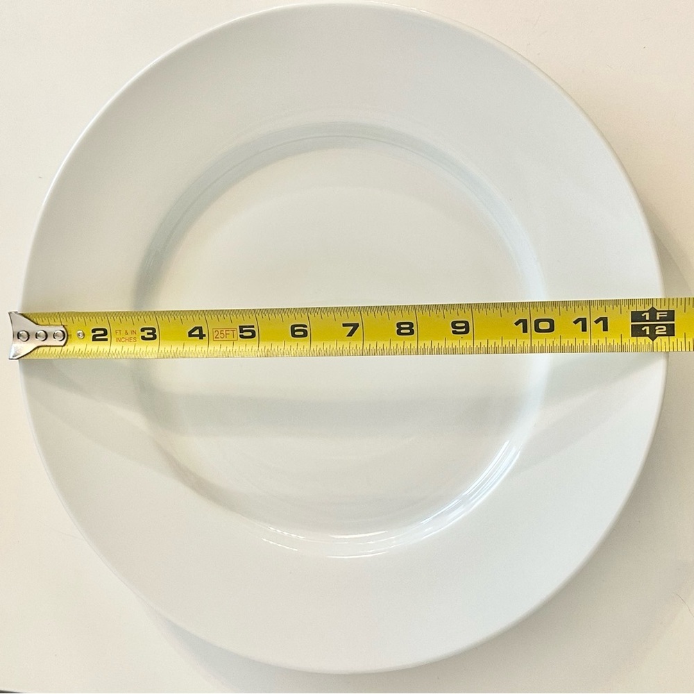 Pottery Barn Great White Retired 12.25" Chop Dinner Plate Charger - Picture 4 of 8